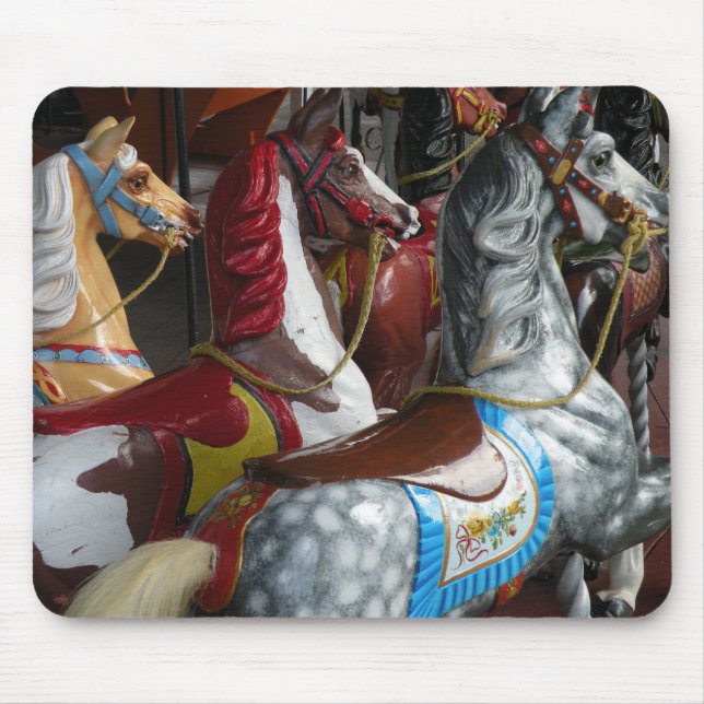 Mousepad Rato de Carousel Cavalo (Frente)