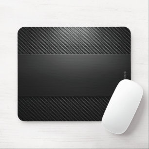 Mousepad Rato de Design de fibra de carbono por eixo em pre