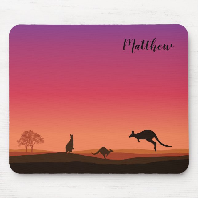 Mousepad Rato de Kangaroo Austrália (Frente)
