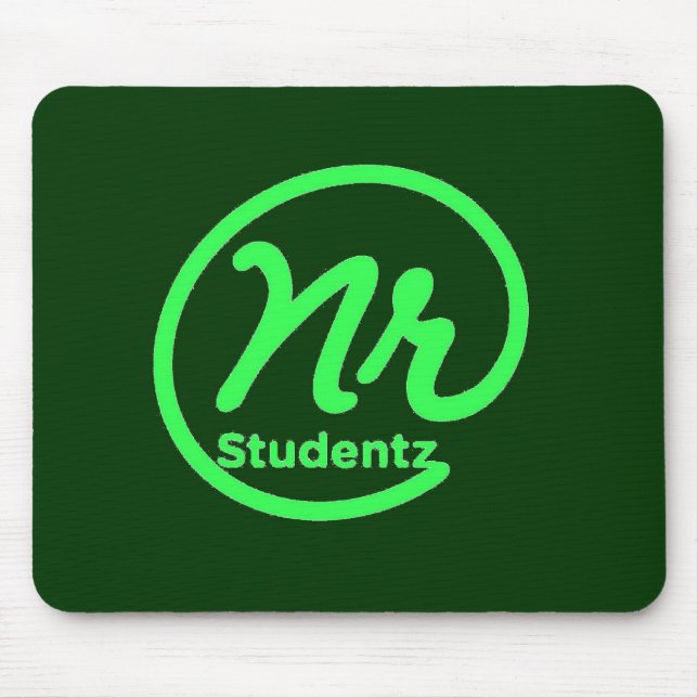 Mousepad Rato de NR Studentz Almofada-Verde (Frente)