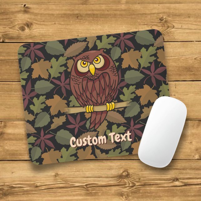 Mousepad Rato de Owl Cartoon (Criador carregado)