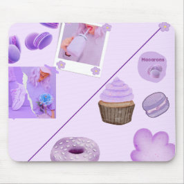 Mousepad Rato de Pastel Doce Estético