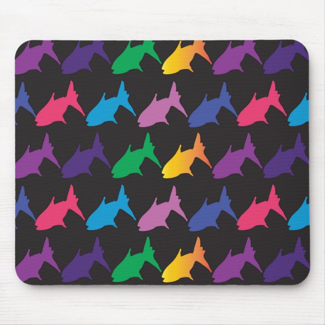 Mousepad Rato de Peixe Vibrante (Frente)