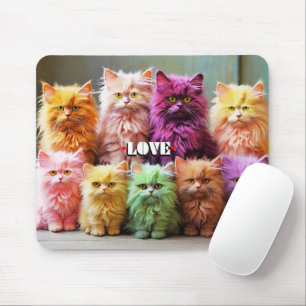 Mousepad Rato de Purple Cat – Presente Perfeito para Amante