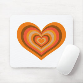 Mousepad Rato de Tira Retrô com Coração