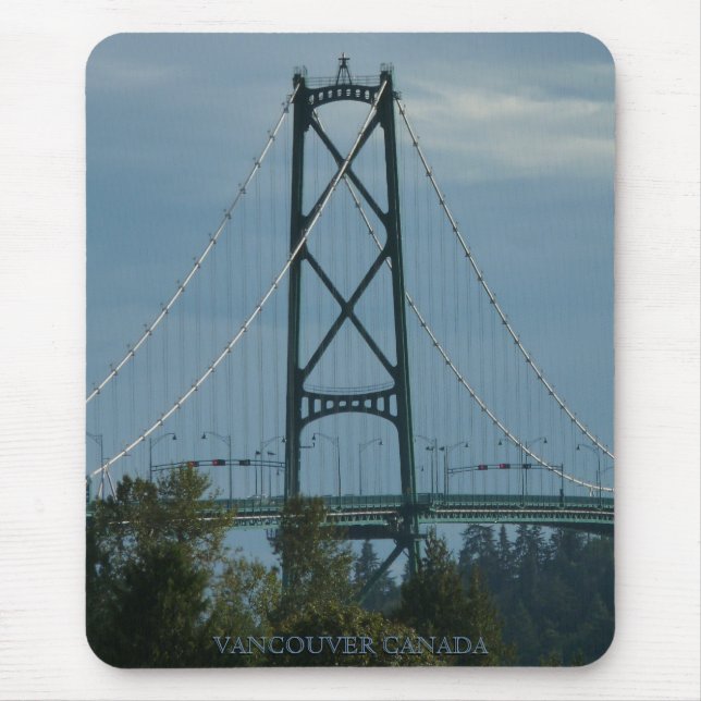 Mousepad Rato de Vancouver Canadá Presente de Vancouver (Frente)
