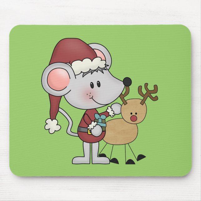 Mousepad Rato do Natal e (Frente)