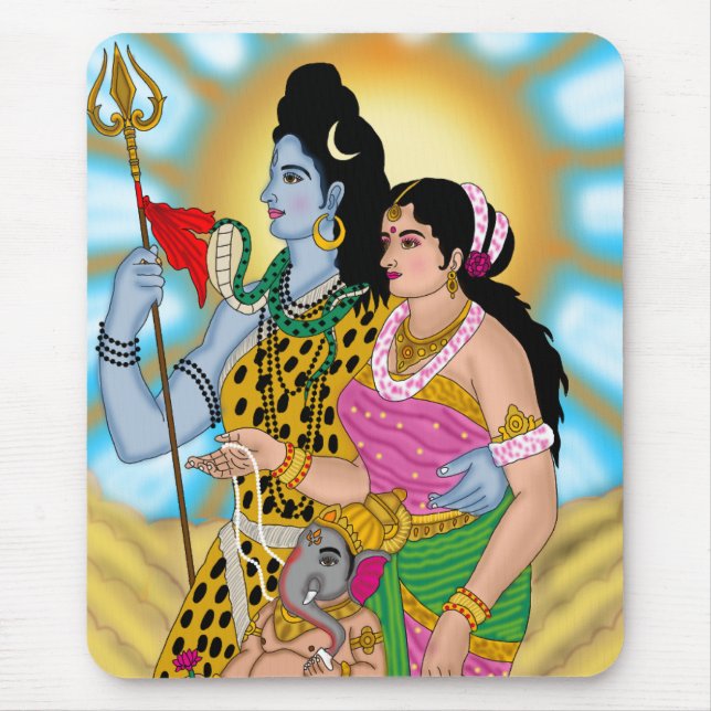 Mousepad Rato do Shiva Parvati (Frente)