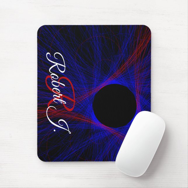 Mousepad Rato Geométrico de Triângulo Acentuado (Com mouse)