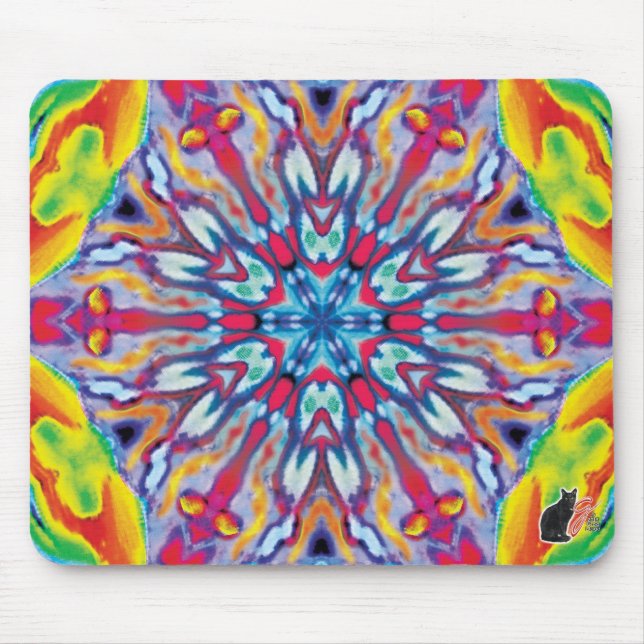 Mousepad Rato Kaleidoscope (Frente)