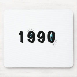 Mousepad Rato Óptico Gráfico de 1990 Excêntrico | Arte B do