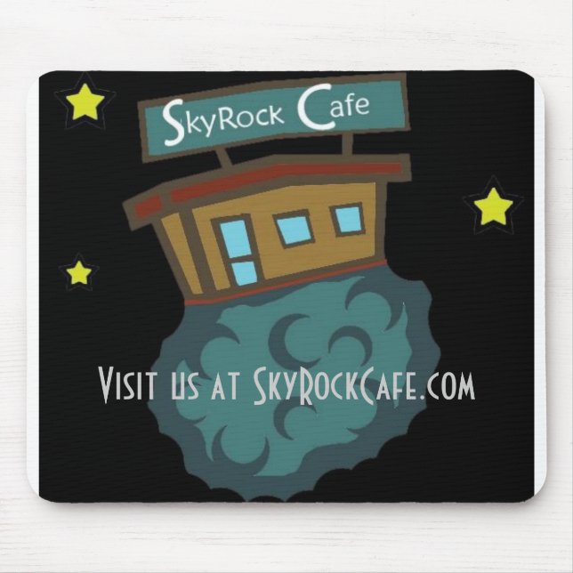 Mousepad rato pad2 do café do skyrock (Frente)
