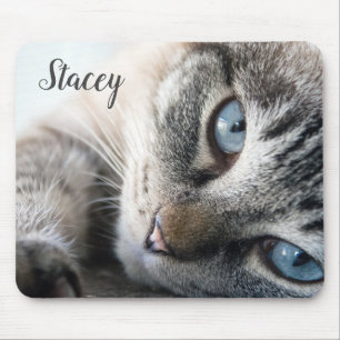 Mousepad Rato Personalizado com Tema de Gatinho Almofada de