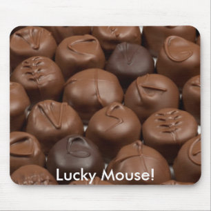 Mousepad Rato Sortudo com Chocolate!