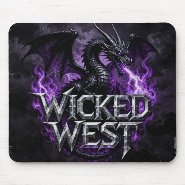 Mousepad Rato Wicked West (Frente)