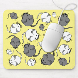 Mousepad Ratos-Bebê lindos