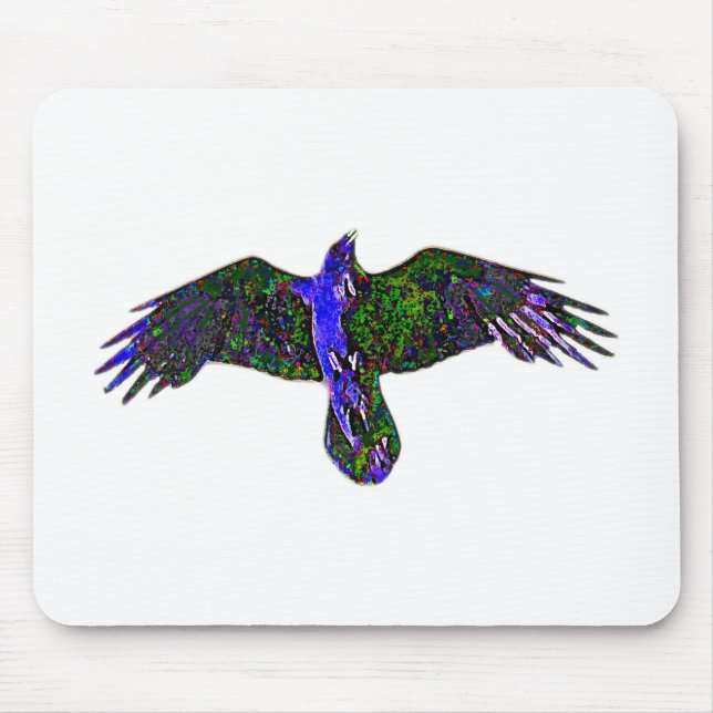 Mousepad Raven Paint (Frente)