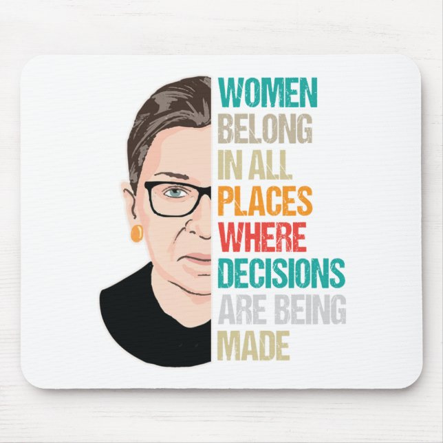 Mousepad RBG, Voto do Supremo Tribunal, Ruth Bader Ginsburg (Frente)