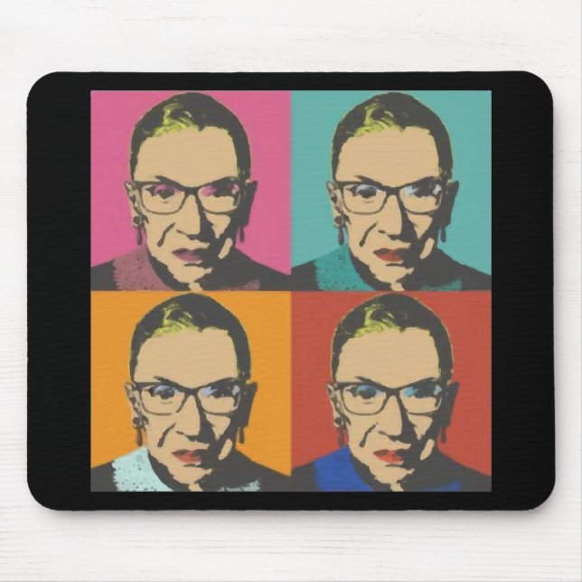 Mousepad RBG Women's, Notorcasos RBG, Ruth Bader Ginsburg (Frente)