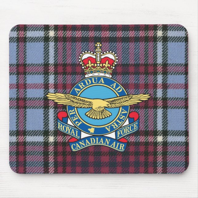 Mousepad RCAF Painel Original do Mouse Tartan (Frente)