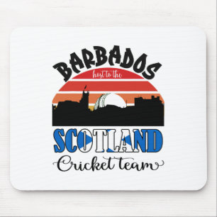 Mousepad Rdos de Críquete T20 Hospedam a Seleção Escocesa d
