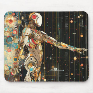 Mousepad Reaching Through Time