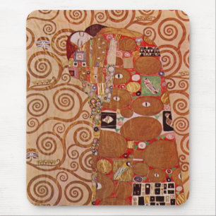 Mousepad Realização por Gustav Klimt, Arte Nova Vintage