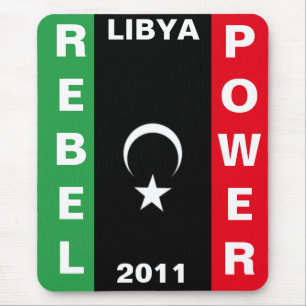 MOUSEPAD REBEL POWER LIBYA 2011