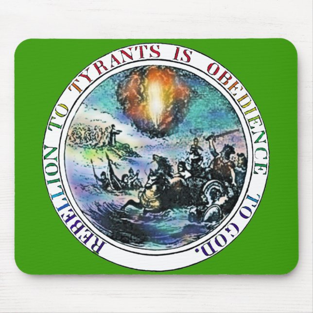Mousepad Rebelião aos tiranos Mouséads (Frente)