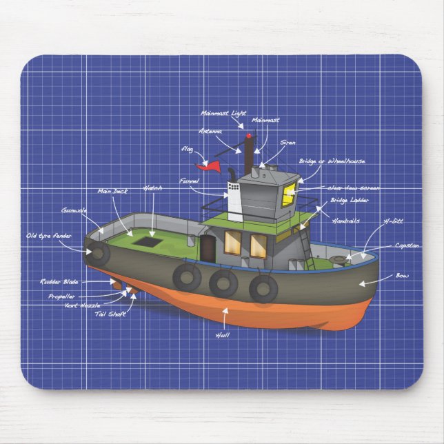 Mousepad Rebocador (Frente)