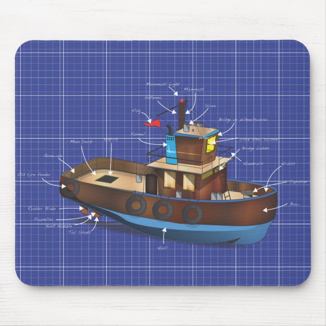Mousepad Rebocador (Frente)