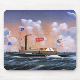 Mousepad Rebocador a vapor Victoria 1859