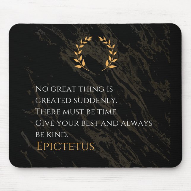 Mousepad Receita por Grandeza de Epictetus (Frente)