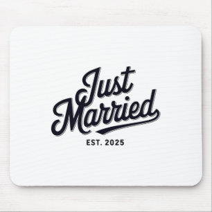 Mousepad Recem casados Est 2025 Mulher Casada Sr. &amp; Sra
