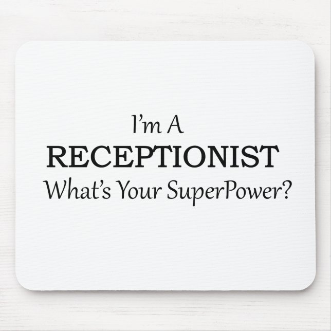 MOUSEPAD RECEPCIONISTA (Frente)