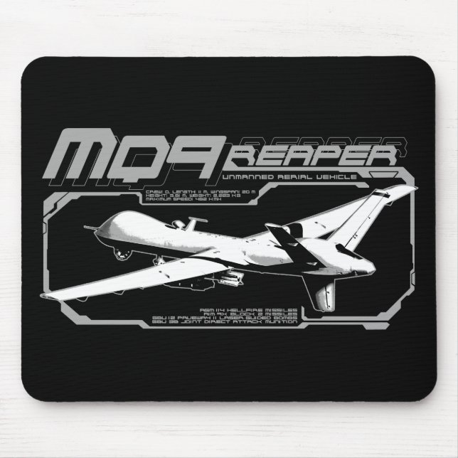 Mousepad Receptor MQ-9 (Frente)