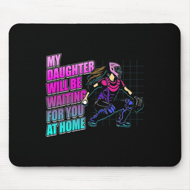 Mousepad Receptor Softll Pais Orgulhosos Dizer Engraçado Fe (Frente)
