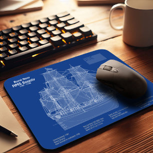 Mousepad Recompensa HMS - ABD de Planos de Impressão Bluepr