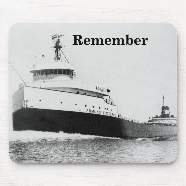 Mousepad Recorde: O Edmund Fitzgerald (Frente)