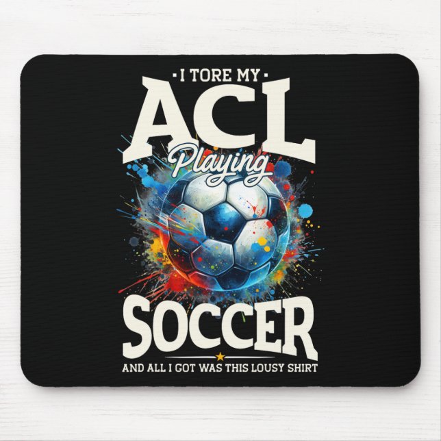 Mousepad Recuperação de cirurgia de LCA, suporte para cirur (Frente)
