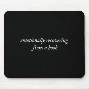 Mousepad Recuperando-se Emocionalmente de um Livro Presente