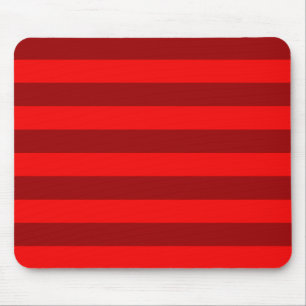 Mousepad Red and Maroon Stripes Design