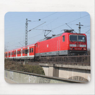 Mousepad Red German Train