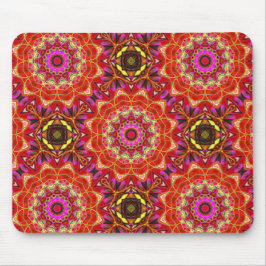 Mousepad Red MANDALA