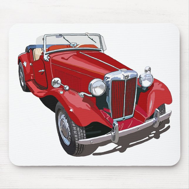 Mousepad Red MG TD (Frente)