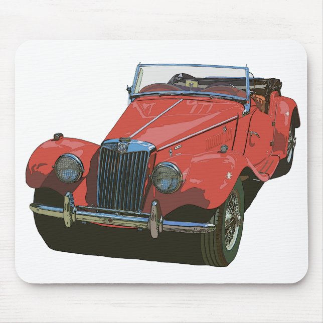 Mousepad Red MG TF (Frente)