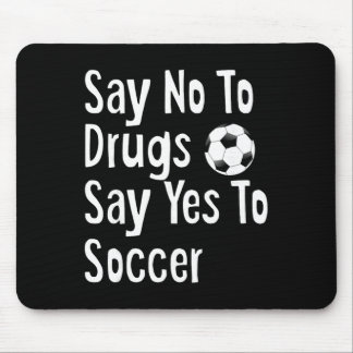 Mousepad Red Ribbon Week Youth Kids Say No Say Yes To Socce