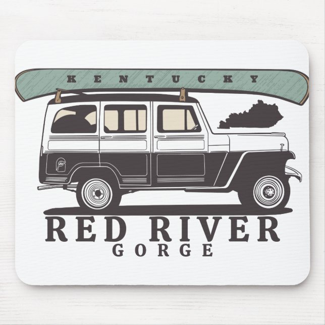 Mousepad Red River Gorge Kentucky (Frente)