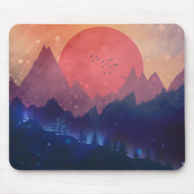 Mousepad Red Sunset (Frente)