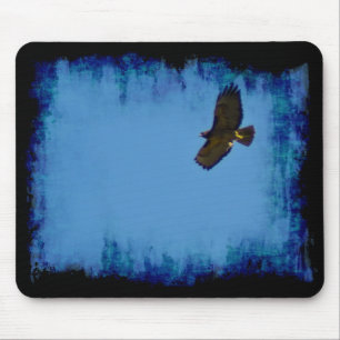 Mousepad Red Tailed Hawk em Voo